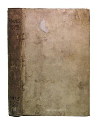 APICIUS COELIUS. De opsoniis et condimentis; sive, De arte coquinaria, libri decem . . . editio secunda.  1709